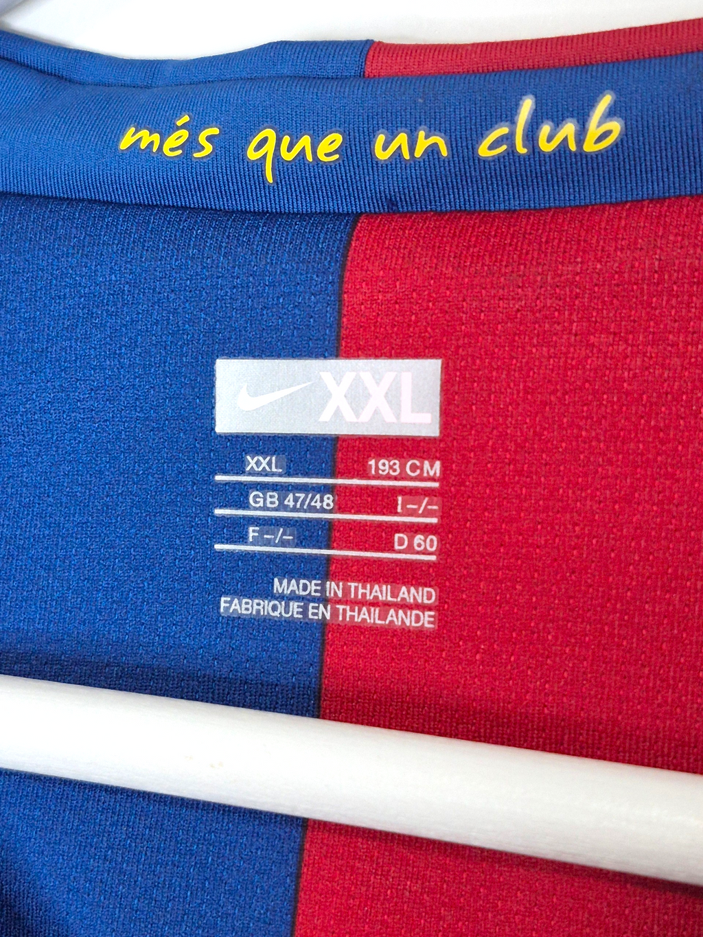 FC Barcelona 2008-2009 Messi PLAYER ISSUE Home Shirt (XL/XXL)