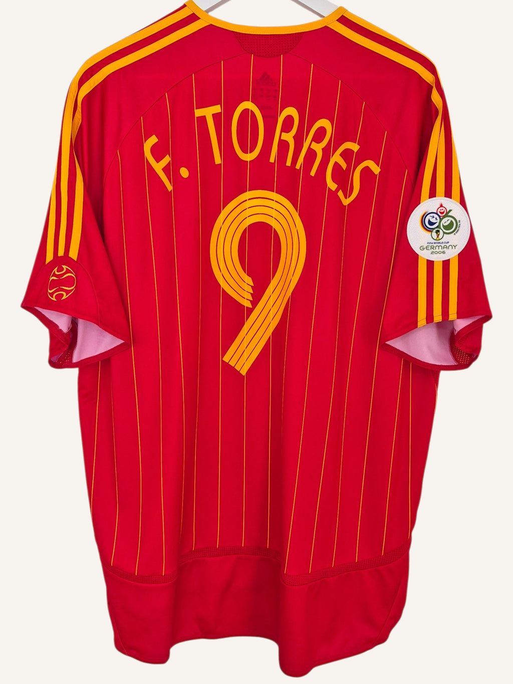 Spain 2006 Torres World Cup Home Shirt (XXL)