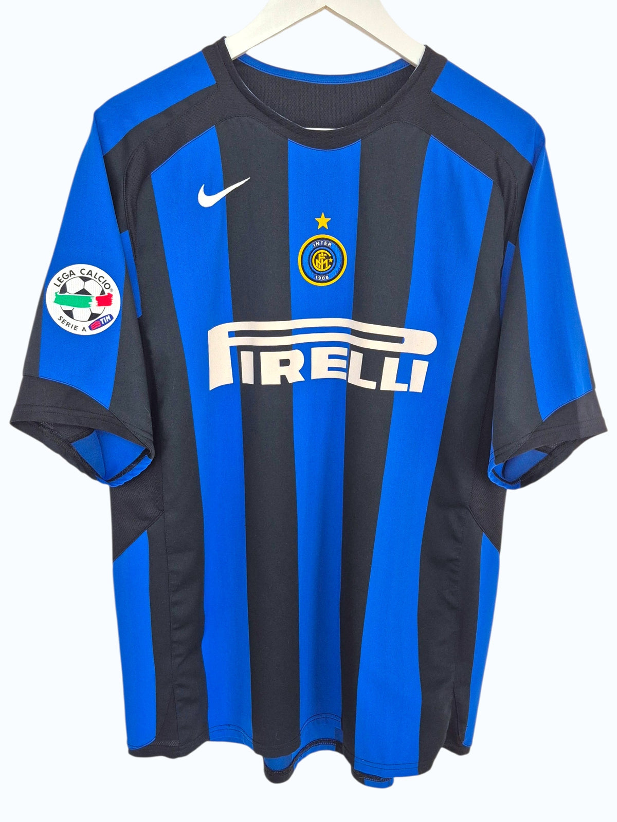 Inter Milan 2005-2006 Adriano Home Shirt (L)