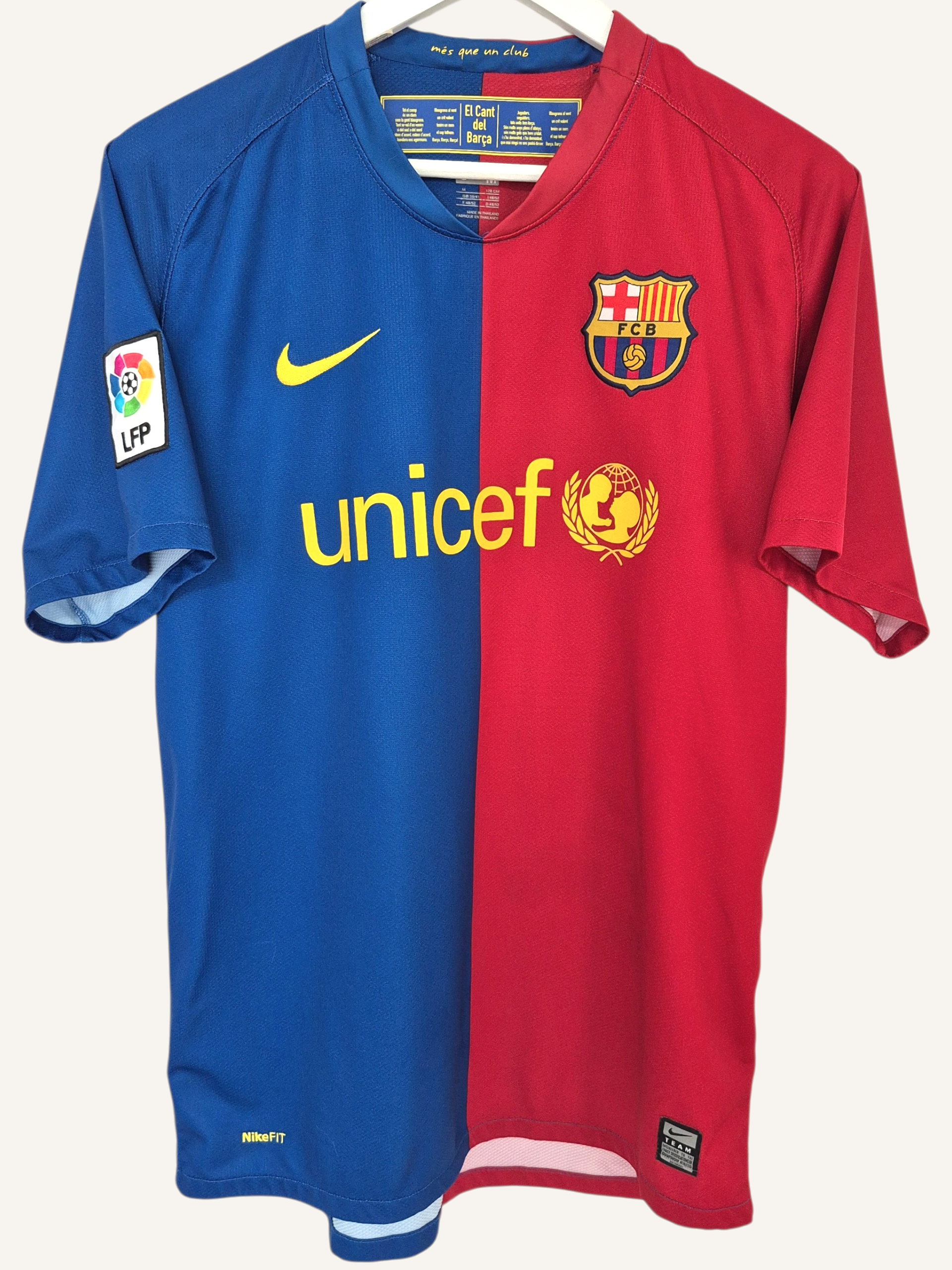 FC Barcelona 2008-2009 Henry Home Shirt (M)