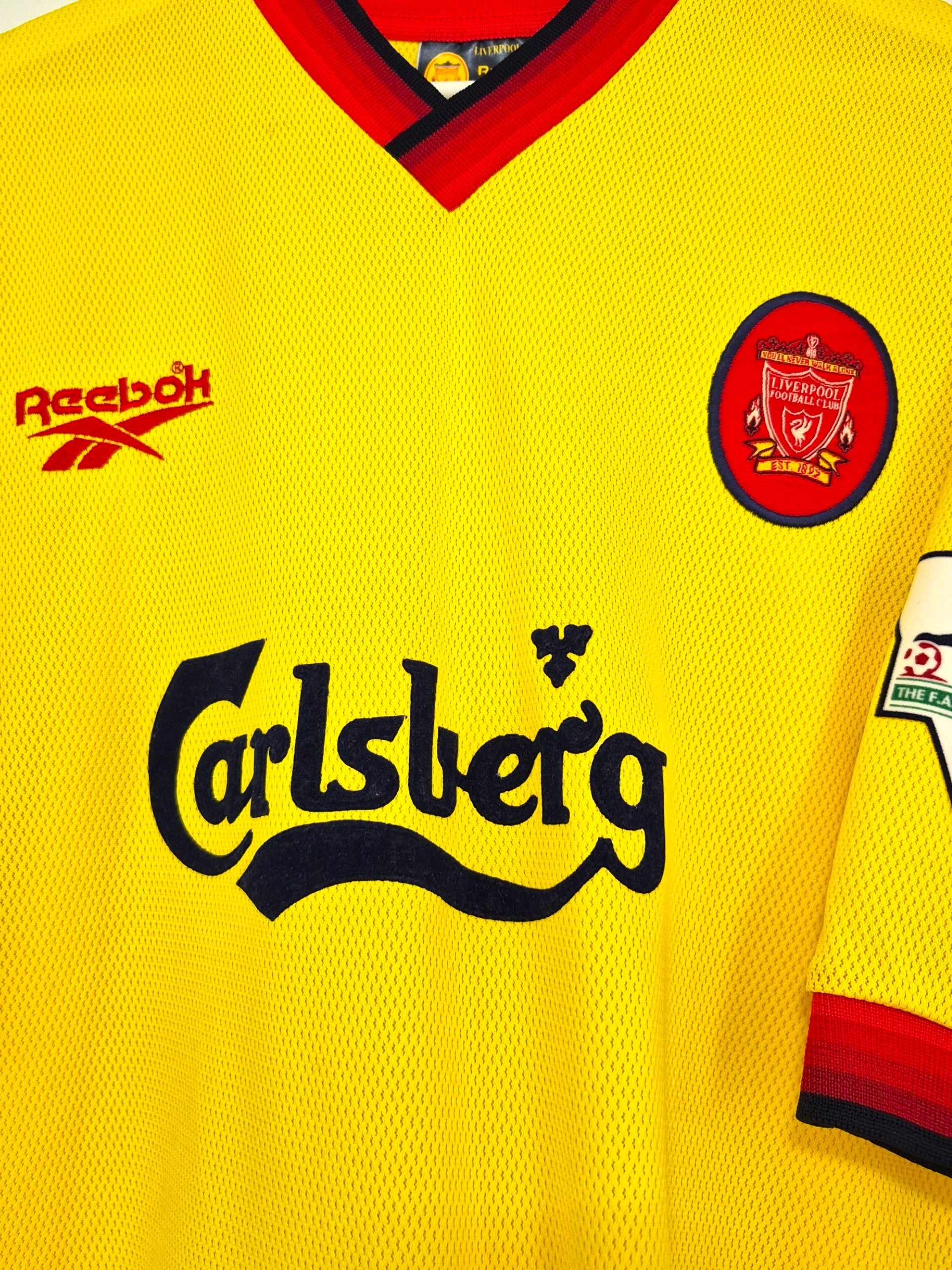 Liverpool FC 1997-1998 Riedle Away Shirt (XL)