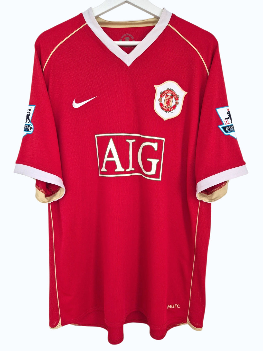Manchester United 2006-2007 Ronaldo Home Shirt (XXL)