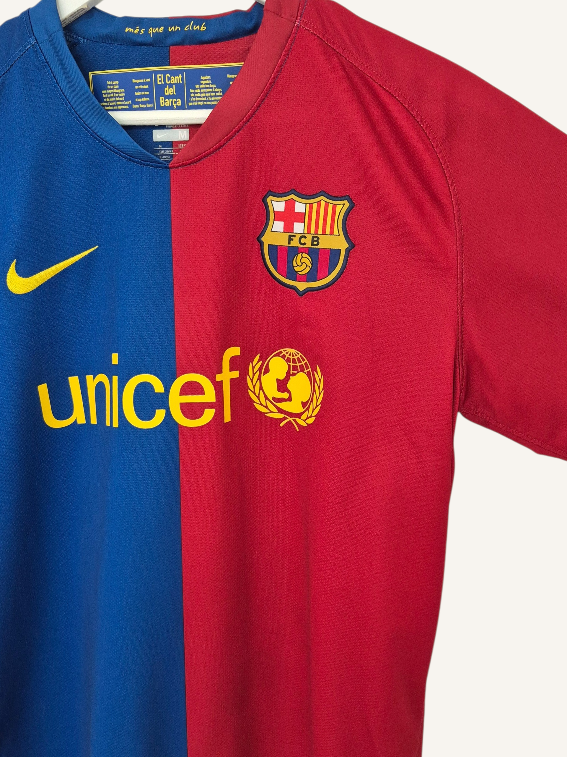 FC Barcelona 2008-2009 Henry Home Shirt (M)