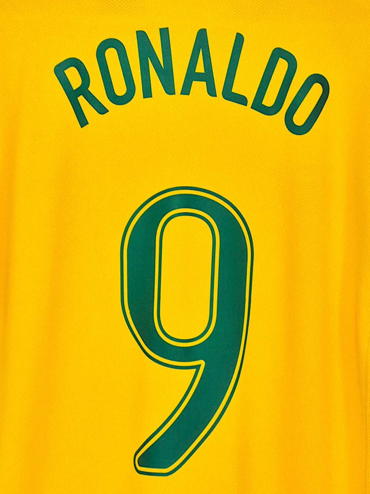 Brazil World Cup 2006 Ronaldo Home Shirt (M)