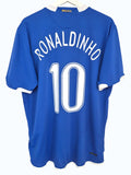 Brazil 2006 Ronaldinho Away Shirr (XL)