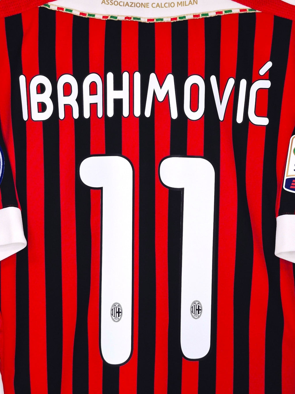 AC Milan 2011-2012 Ibrahimovic Home Shirt (M)